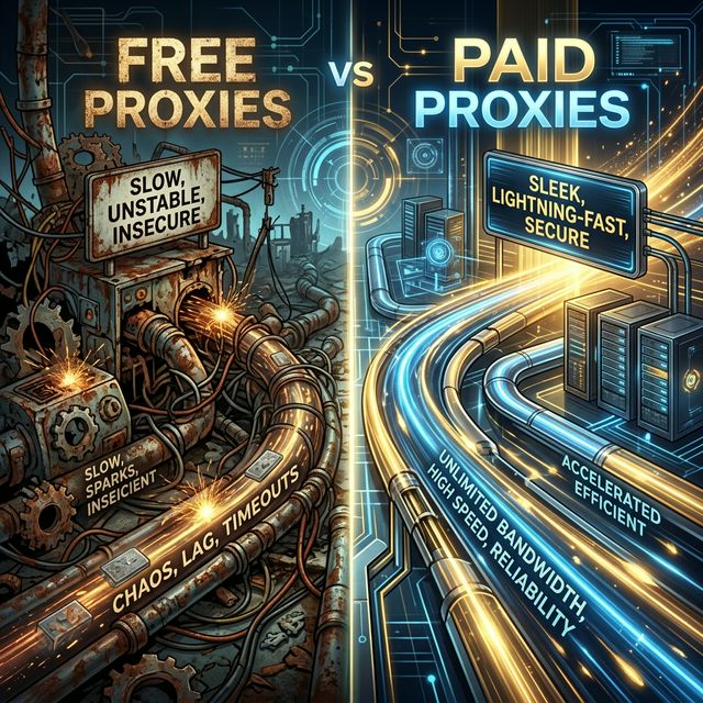 Free vs Paid Proxies: Full Guide